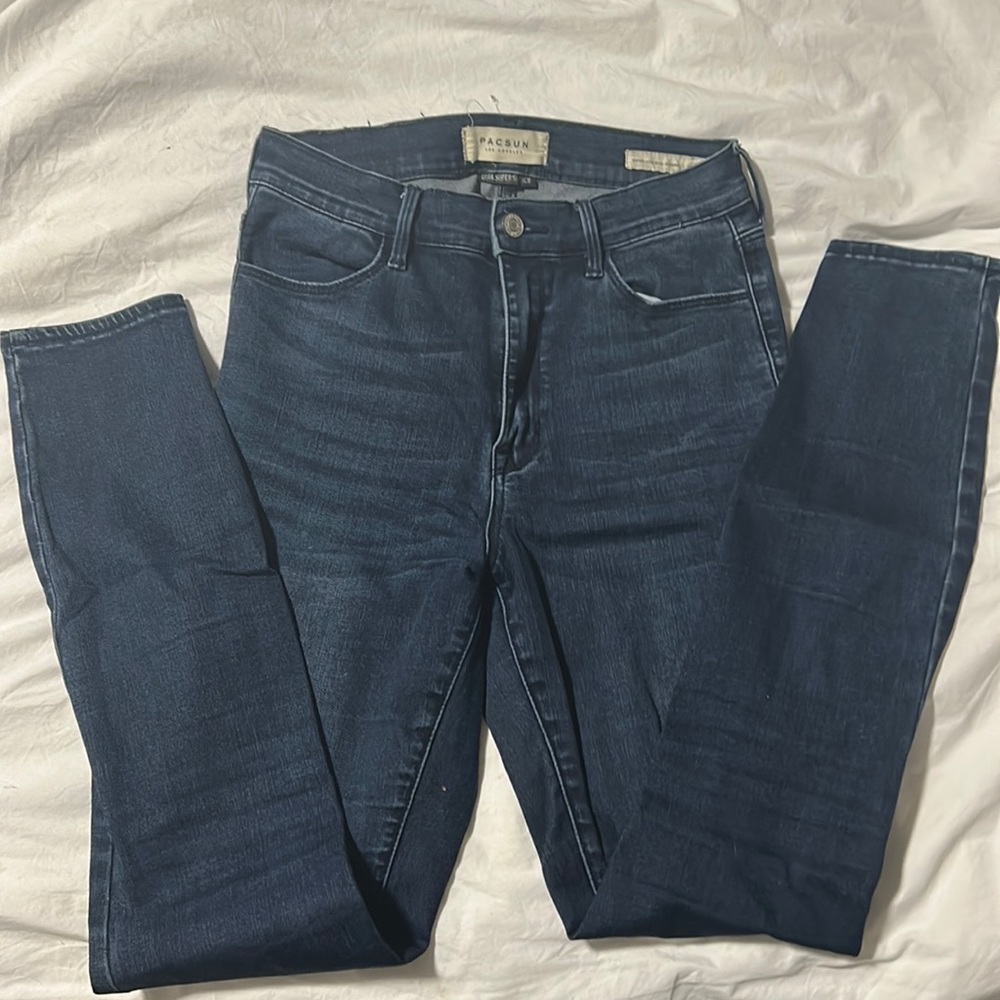 Pacsun super high rise ultra stretch skinny jeans